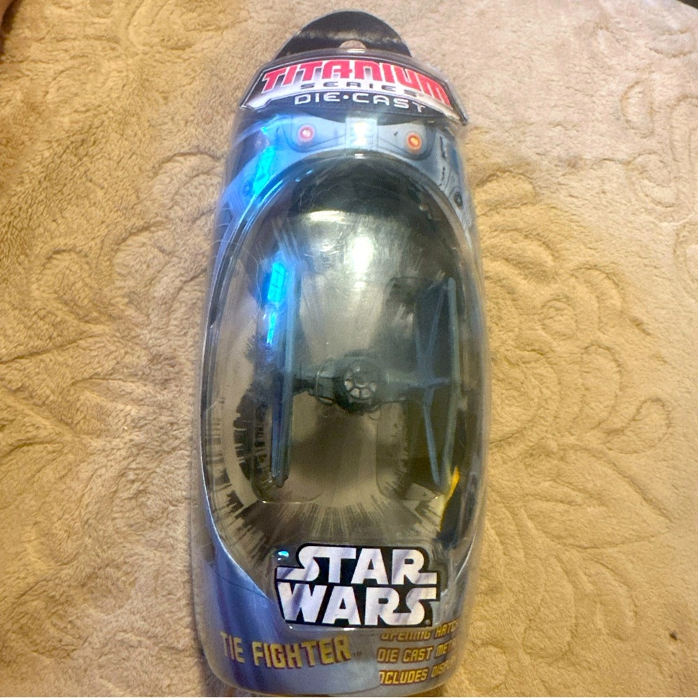 Star Wars MicroMachine TIE FIGHTER IMPERIAL STARFIGHTER Hasbro Titanium Series